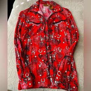 Retro wrangler button-down